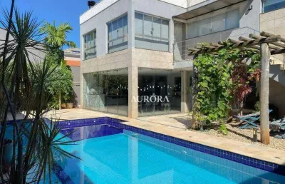 Casa no condomínio residencial sun lake com 3 dormitórios à venda, 420 m² por r$ 3.950.000 - sun lake residence - londrina/pr