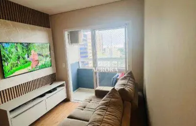 Apartamento no edifício aquaparque com 3 dormitórios à venda, 69 m² por r$ 659.000 - vitória - londrina/pr