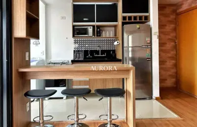 Apartamento no edifício prime piauí  com 1 dormitório à venda, 44 m² por r$ 430.000 - centro - londrina/pr