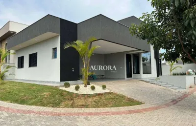 Casa no condomínio morada das flores - cambé com 3 dormitórios à venda, 156 m² por r$ 1.290.000