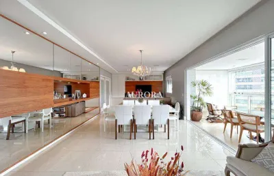 Apartamento no edifício torre valverde  com 3 dormitórios à venda, 200 m² por r$ 2.300.000 - gleba palhano - londrina/pr