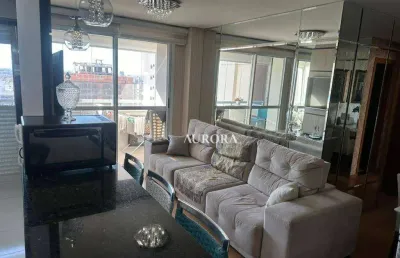 Apartamento liberty mobiliado com 2 dormitórios à venda, 77 m² por r$ 850.000 - gleba fazenda palhano - londrina/pr