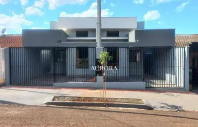Casa nova com 2 dormitórios à venda, 78 m² por r$ 290.000 - colinas - londrina/pr