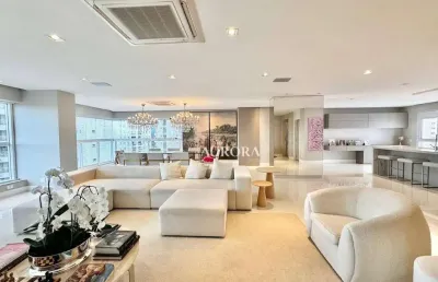 Apartamento com 3 dormitórios à venda, 238 m² por r$ 2.950.000,00 - gleba fazenda palhano - londrina/pr