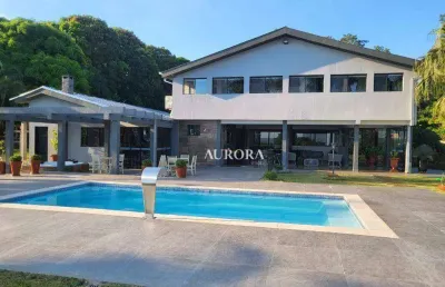 Chácara com 6 dormitórios à venda, 12000 m² por r$ 2.500.000,00 - centro - alvorada do sul/pr