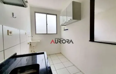 Apartamento para alugar, 46 m² por r$ 1.700,00/mês - gleba fazenda palhano - londrina/pr