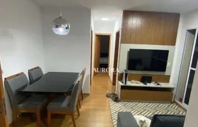 Apartamento com 2 dormitórios à venda, 47 m² por r$ 360.000,00 - gleba palhano - londrina/pr