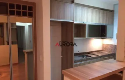 Apartamento com 2 dormitórios à venda, 50 m² por r$ 415.000,00 - aurora - londrina/pr