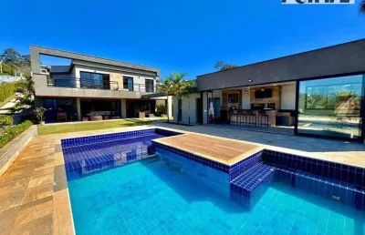 Chácara com 4 suítes à venda, 1283 m² por r$ 3.900.000 - recanto da represa - joanópolis/sp