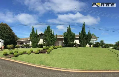 Casa com 1 suítes à venda, 420 m² por r$ 3.500.000 - condomínio jardim das palmeiras - bragança paulista/sp