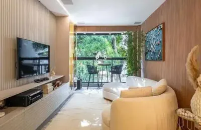 Magnifico apartamento de 3 quartos e garagem na tijuca