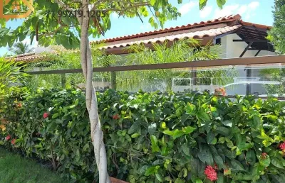 Casa em condomínio fechado com 4 quartos à venda no centro, lauro de freitas , 300 m2 por r$ 740.000