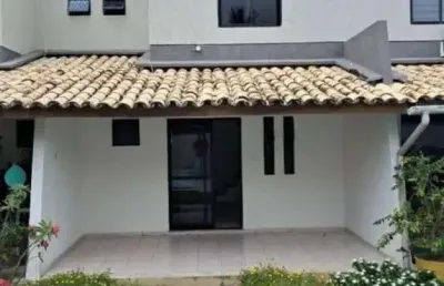 Casa em condomínio fechado com 3 quartos à venda no buraquinho, lauro de freitas , 92 m2 por r$ 470.000