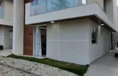 Casa em condomínio fechado com 3 quartos à venda no abrantes, camaçari , 160 m2 por r$ 850.000