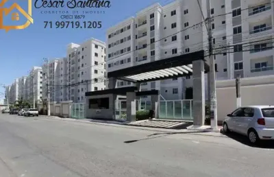 Apartamento com 2 quartos à venda no buraquinho, lauro de freitas , 50 m2 por r$ 340.000