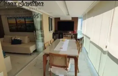 Apartamento porteira fechada 3/4  (01 suíte) varanda gourmet .pituaçu