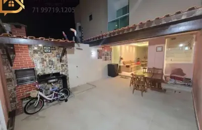 Casa nascente solta em rua pública a venda 3/4 espaço gourmet ipitanga.