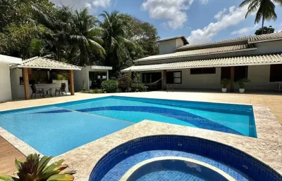 Excelente casa 6 quartos amplo terreno em lauro de freitas