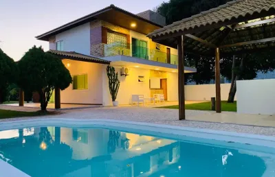 Casa mobiliada 4/4 suítes em busca vida - busca ville abrantes