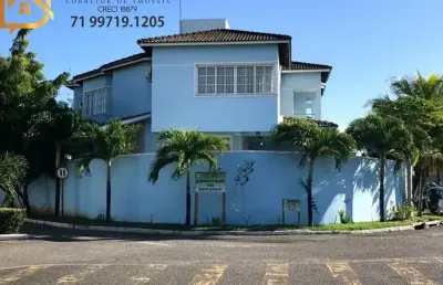 Excelente casa 6/4 suítes master no villas do bosque lauro de freitas