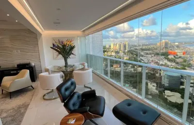 Incrível apartamento nascente 3/4 suítes no hemisphere 360