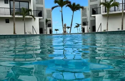 Excelente cobertura 3/4 porteira fechada em itacimirim bahia