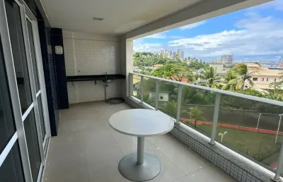 Excelente apartamento 3/4 suítes vista mar em pituaçu hemisphere 360