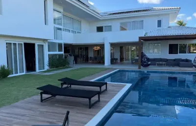 Mansão com 750m2 - parque dos coqueiros - impecável  - abrantes
