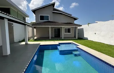 Excelente casa 4/4 suítes com piscina em vilas do atlântico