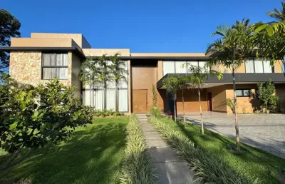 Casa sofisticada para venda no condomínio encontro das águas
