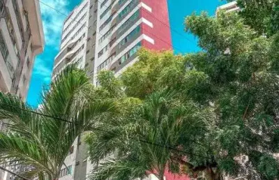 Fllat mobiliado à venda em boa viagem no edf ayrton rodrigues