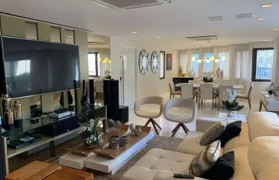Vendo excelente apartamento em boa viagem com 235m² | 4 quartos + dce completa