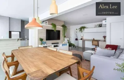 Aclimação, mobiliado com 1 suite, 2 vagas e lazer completo