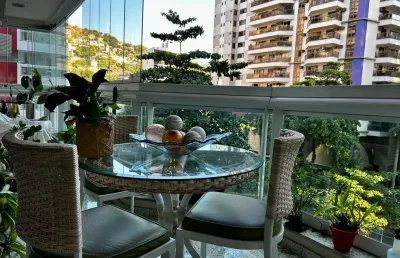 Apartamento à venda em icaraí, niterói-rj: 03 quartos, 2 suítes, 2 salas, 2 vagas de garagem, 120m² de área. venha conferir!
