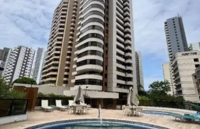 Apartamento alto padrão no condomínio palazzo castel roseto, horto florestal medindo 281 m² com 4/4  suítes, armários, salas e varanda a venda