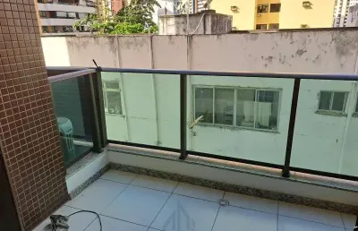 Apartamento com 1/4 nascente total, varanda, mobiliado, medindo 43 m² no terceiro andar do edifício boa vista pituba vender