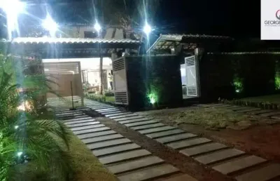 Casa duplex com 6/4 varanda decorada e mobilada em condomínio de praia no parque jacuípe para vender em barra do jacuípe camaçari bahia