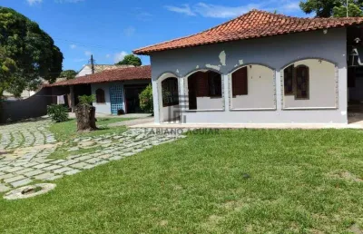 Casa em araruama, 3 quartos ( 2 suítes externas ) - r$ 475.000,00 - rio do limão