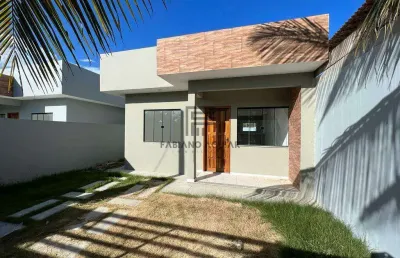 Casa em araruama, 2 quartos (1 suíte) – r$ 285.000,00 - três vendas