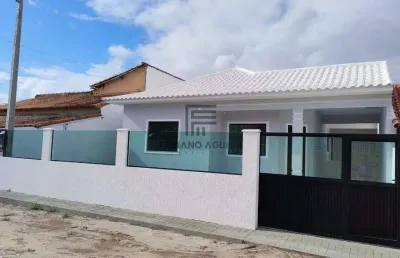 Casa em iguaba grande - (2 quartos) 1 suíte - 350.000,00 - cidade nova