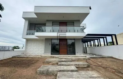 Casa em araruama, 4 quartos ( 4 suítes ) - r$ 1.840.000,00 - pontinha
