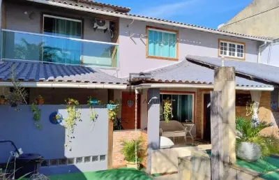 Casa em araruama - 4 quartos - 3 banheiros - r$ 500.000,00 - coqueiral