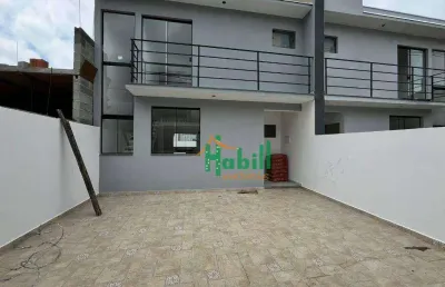 Sobrado com 3 dormitórios à venda, 95 m² por r$ 530.000,00 - cidade edson - suzano/sp