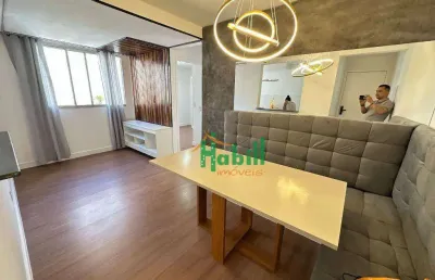 Apartamento com 2 dormitórios à venda, 56 m² por r$ 259.000,00 - jardim são luís - suzano/sp