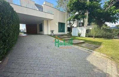 Sobrado com 3 dormitórios, 345 m² - venda por r$ 2.200.000,00 ou aluguel por r$ 11.000,00/mês - cd parquelandia - mogi das cruzes/sp