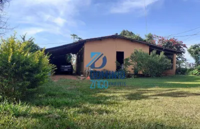 Sítio com 3 dormitórios à venda, 45.000 m² por r$ 380.000 - zona rural - uberaba/mg