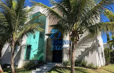 Casa com 5 dormitórios à venda, 340 m² por r$ 3.300.000,00 - damha residencial uberaba ii - uberaba/mg
