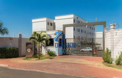 Apartamento com 2 dormitórios à venda, 40 m² por r$ 150.000,00 - recreio dos bandeirantes - uberaba/mg