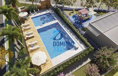 Apartamento com 2 dormitórios à venda, 41 m² por r$ 189.400,00 - jardim do lago - uberaba/mg