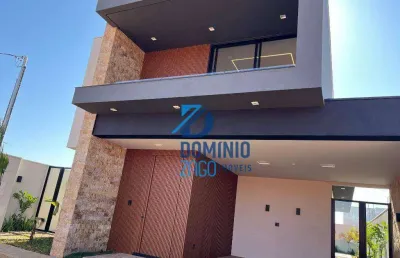 Casa com 4 dormitórios à venda, 278 m² por r$ 3.100.000,00 - damha residencial uberaba iii - uberaba/mg